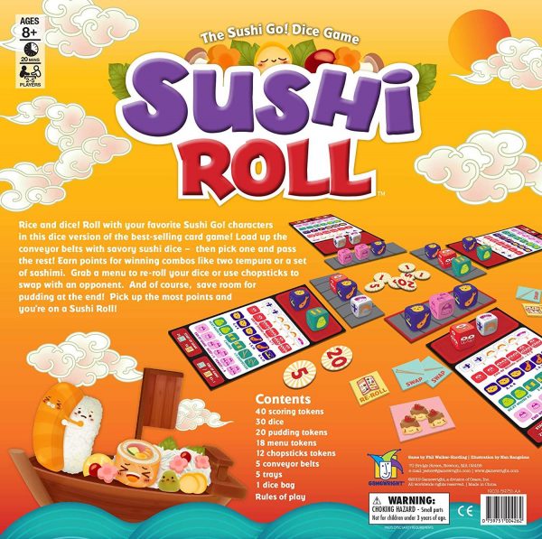 Sushi Roll, The Sushi Go! Dice Game