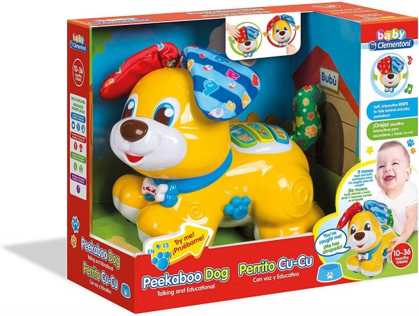 Clementoni 61600 Baby Peekaboo Dog
